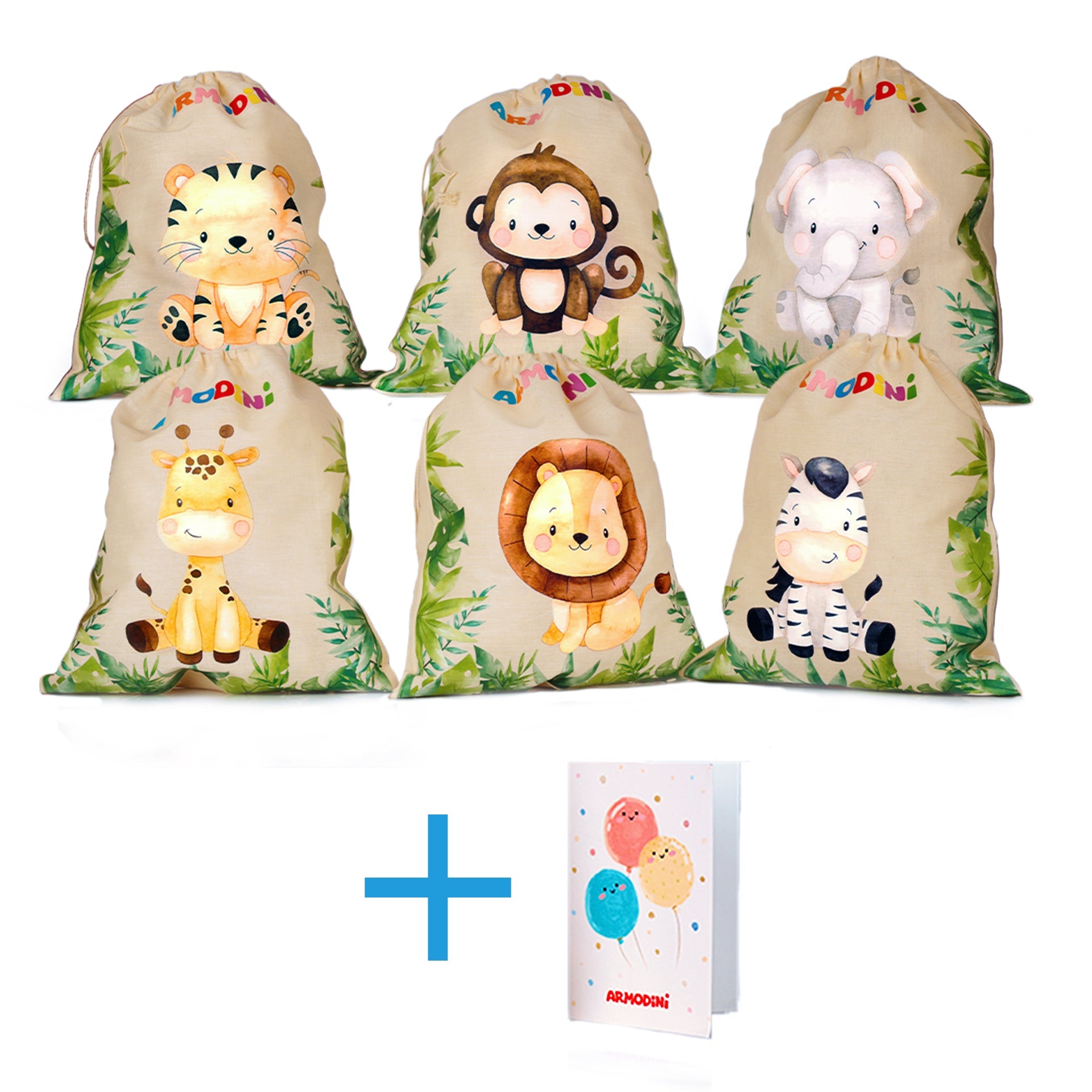 Ajándéktáska és üdvözlőkártya