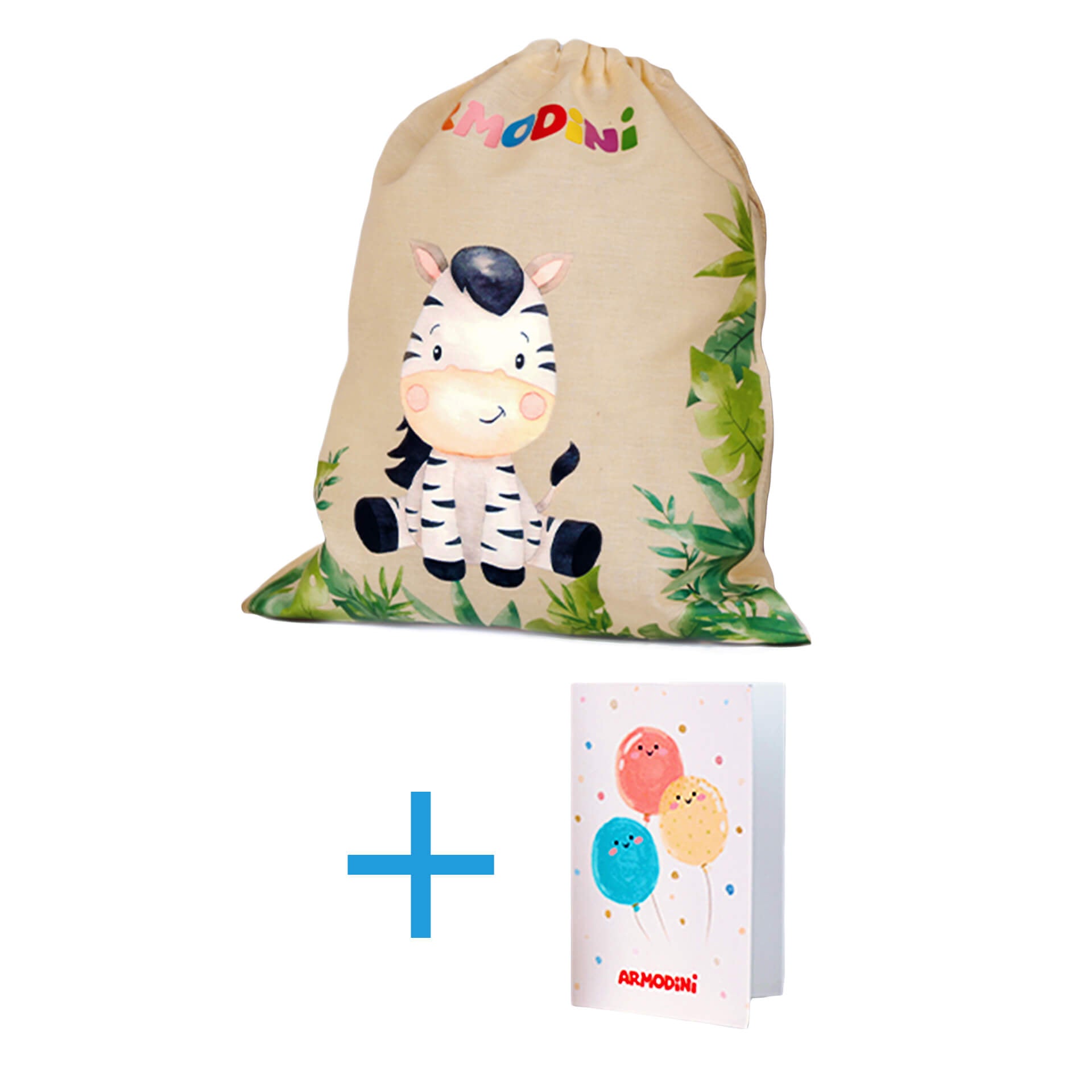 Ajándéktáska és üdvözlőkártya